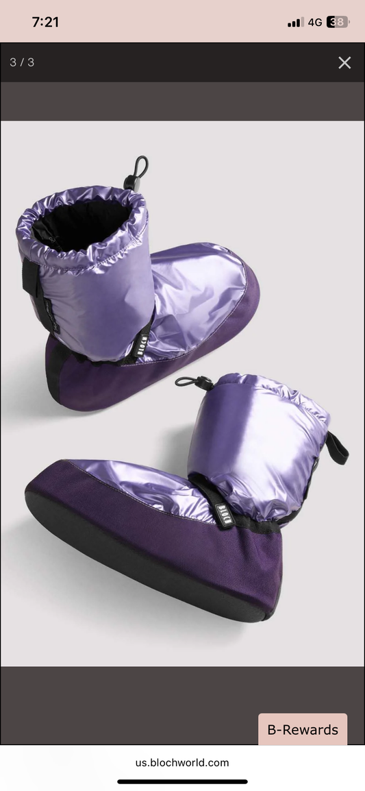 Warm up booties bloch